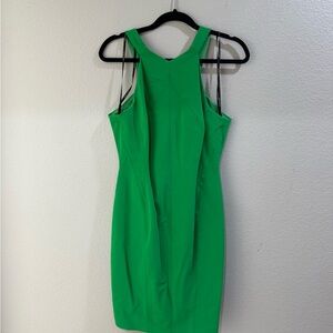 Karen Millen Vibrant Green Mini Dress